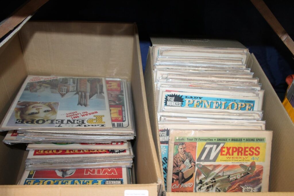 Assorted Gerry Anderson-related comics offered the Thomson Roddick Callan - 3rd August 2023