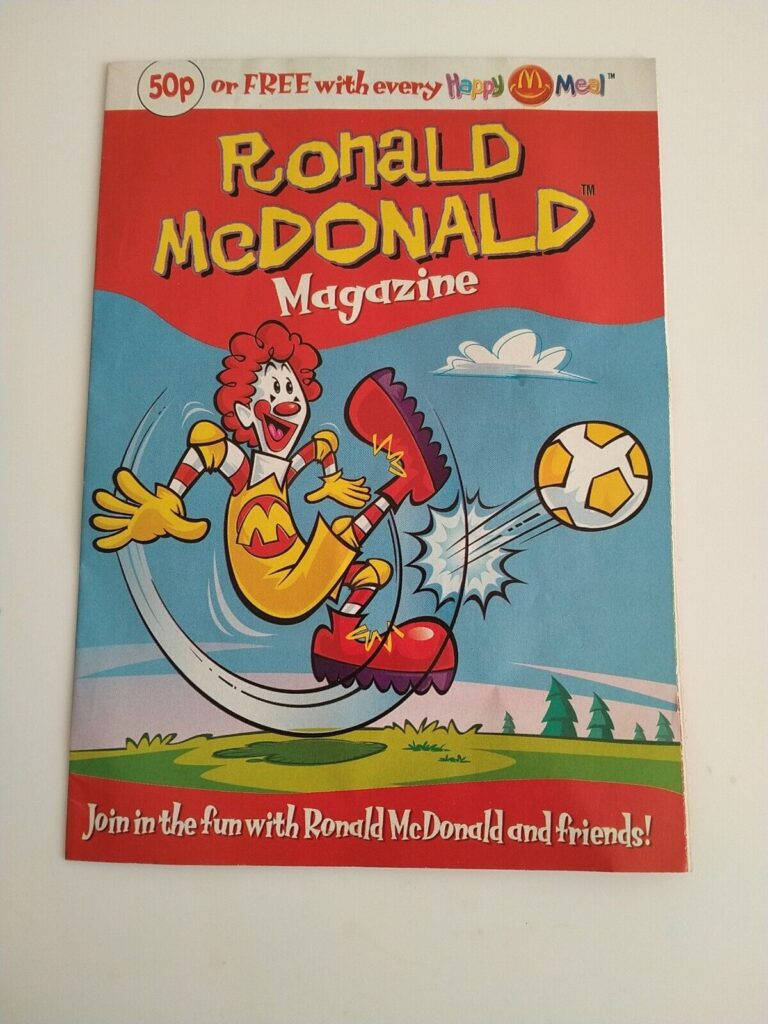 Ronald McDonald & Friends Undated, cover by Lew Stringer (UK, 2003)