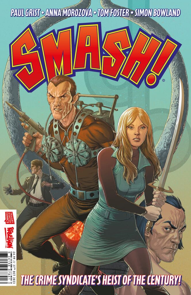 SMASH! Issue 1 (October 2023) - Cover by Andy Clarke