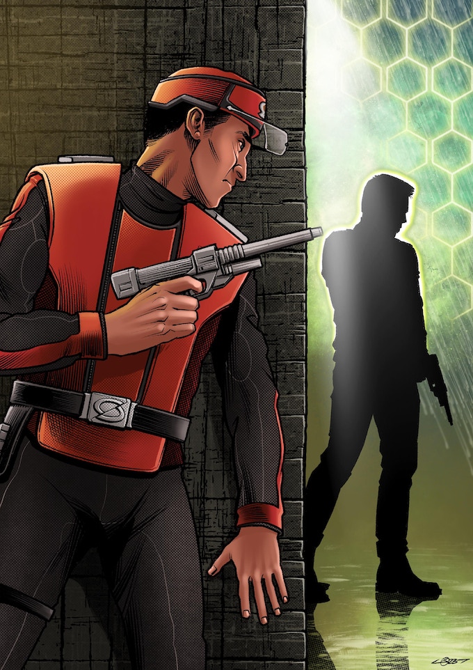 Time Bomb Comics SPECTRUM #2 - New Captain Scarlet