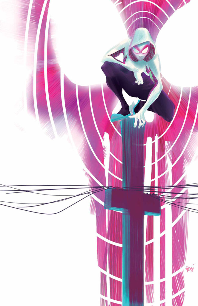Spider-Gwen #3 (2015) Cover Art by Robbi Rodriguez 
