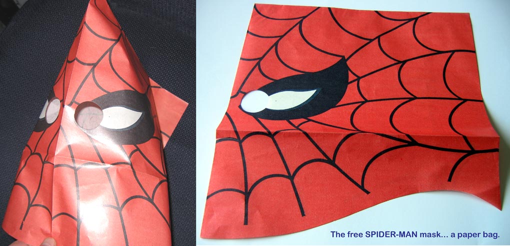 A better look at the free gift from Spider-Man Comics Weekly No. 1. Image courtesy Lew Stringer, used with permission