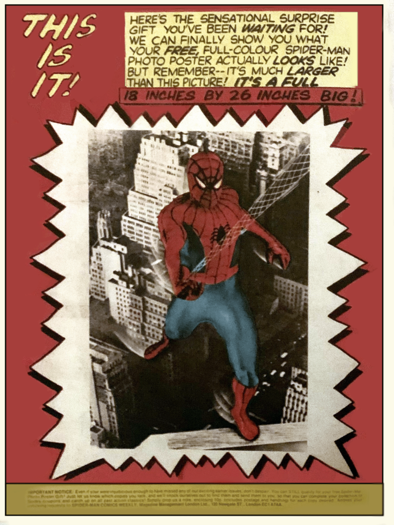 Spider-Man Comics Weekly No. 11 - Poster