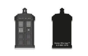 Doctor Who: Diamond Collection: Enamel Pin Badge Set: The TARDIS x13 (Special Edition)