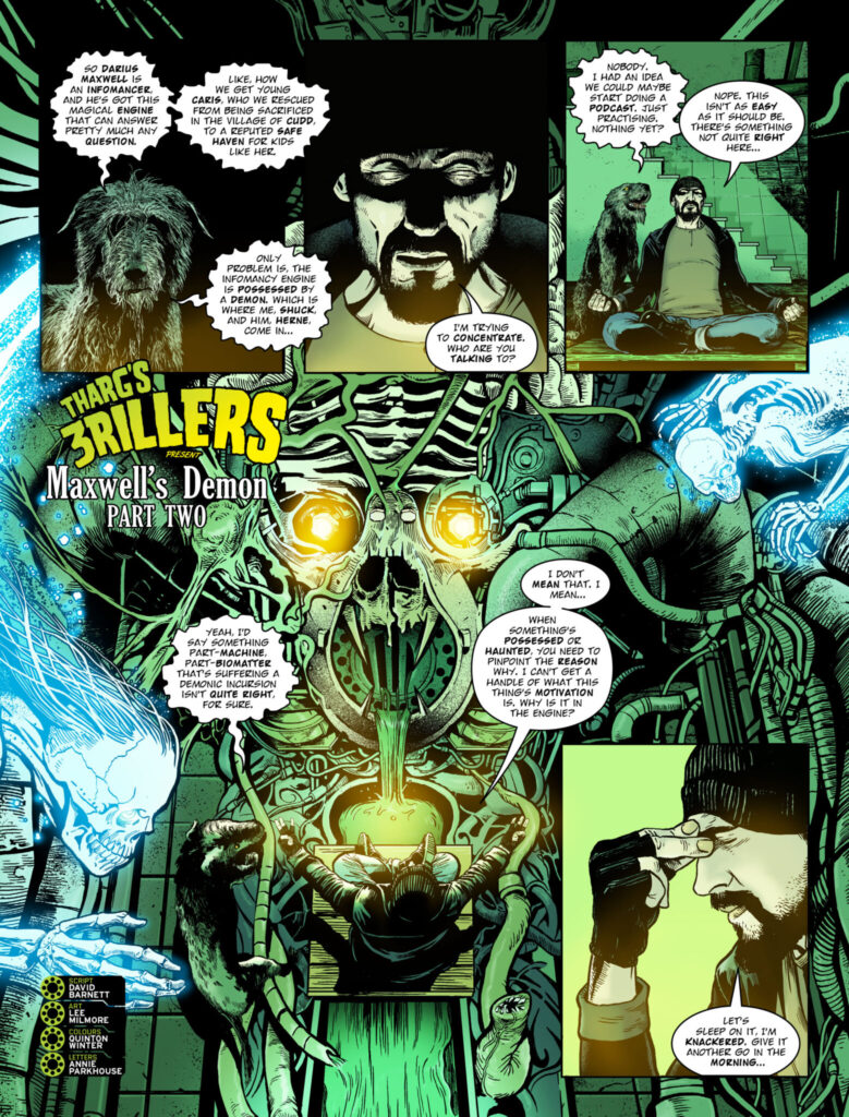 2000AD Prog 2344 "Tharg's 3rillers"