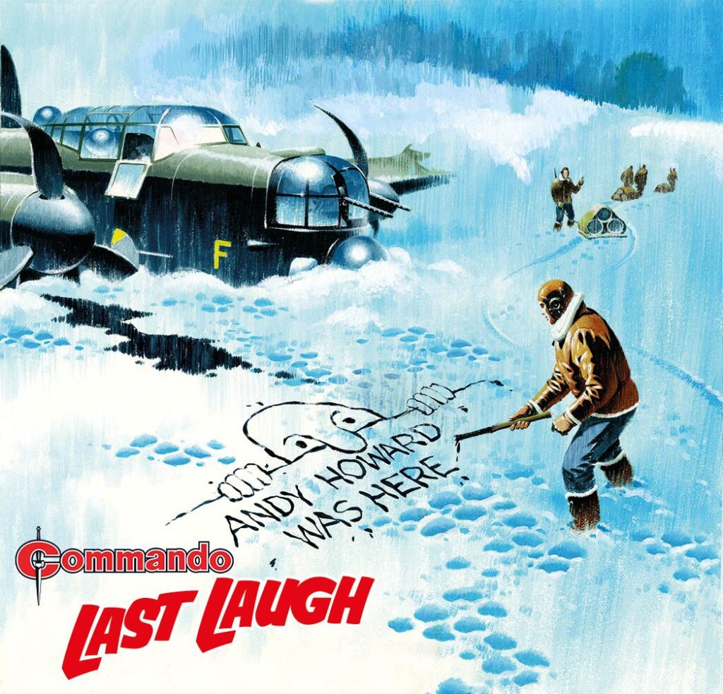 Commando 5668: Gold Collection: Last Laugh - Cover by Ian Kennedy - Full