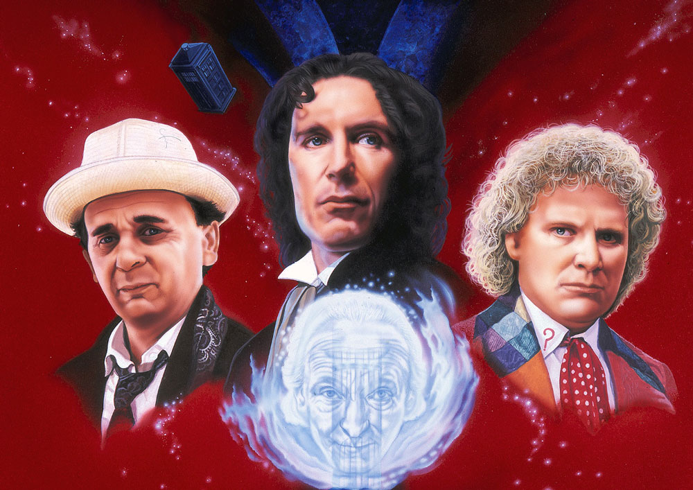 Classic Doctor Who Limited Edition Art Calendar 2024 - Art by Andrew Skilleter
