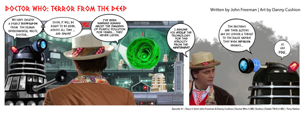 Doctor Who – Terror from the Deep: Episode 41 by John Freeman and Danny Cushion