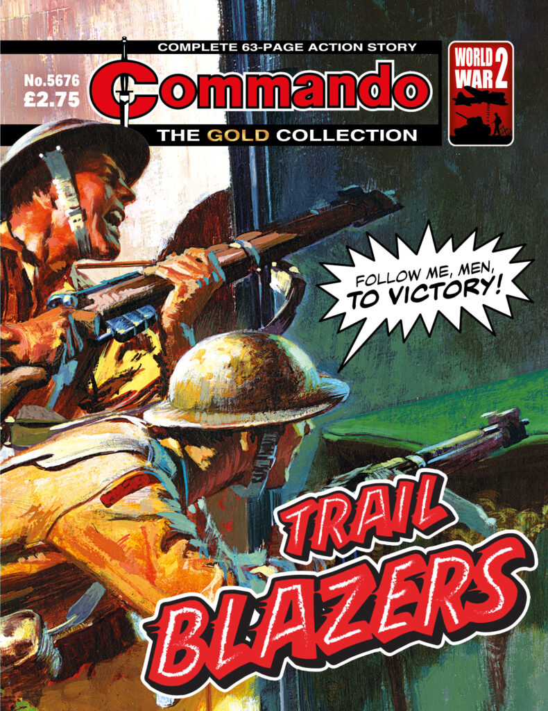 Commando 5676: Gold Collection: Trail Blazers! - cover by Penalva