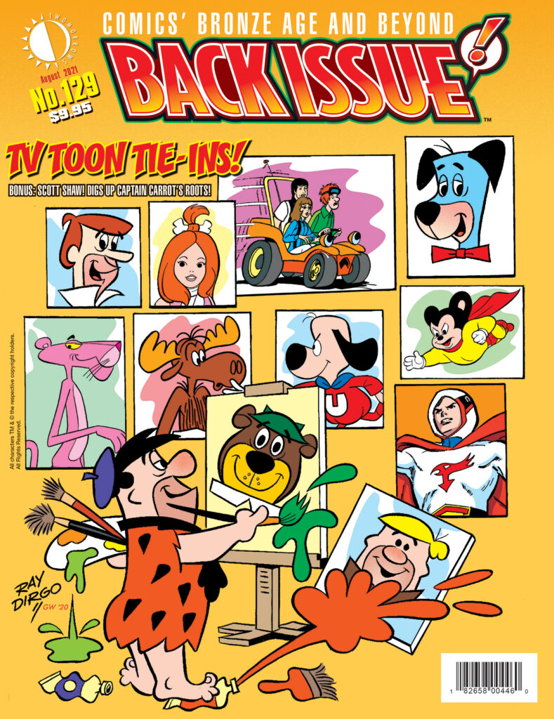 Back Issue #129 (August 2021, TwoMorrows Publishing)