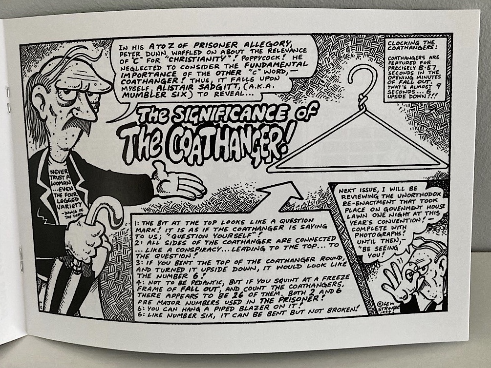 Fanzine Funnies by Lew Stringer - featuring “Alistair Sadgitt” and “Rogue Rover” - Sample Art