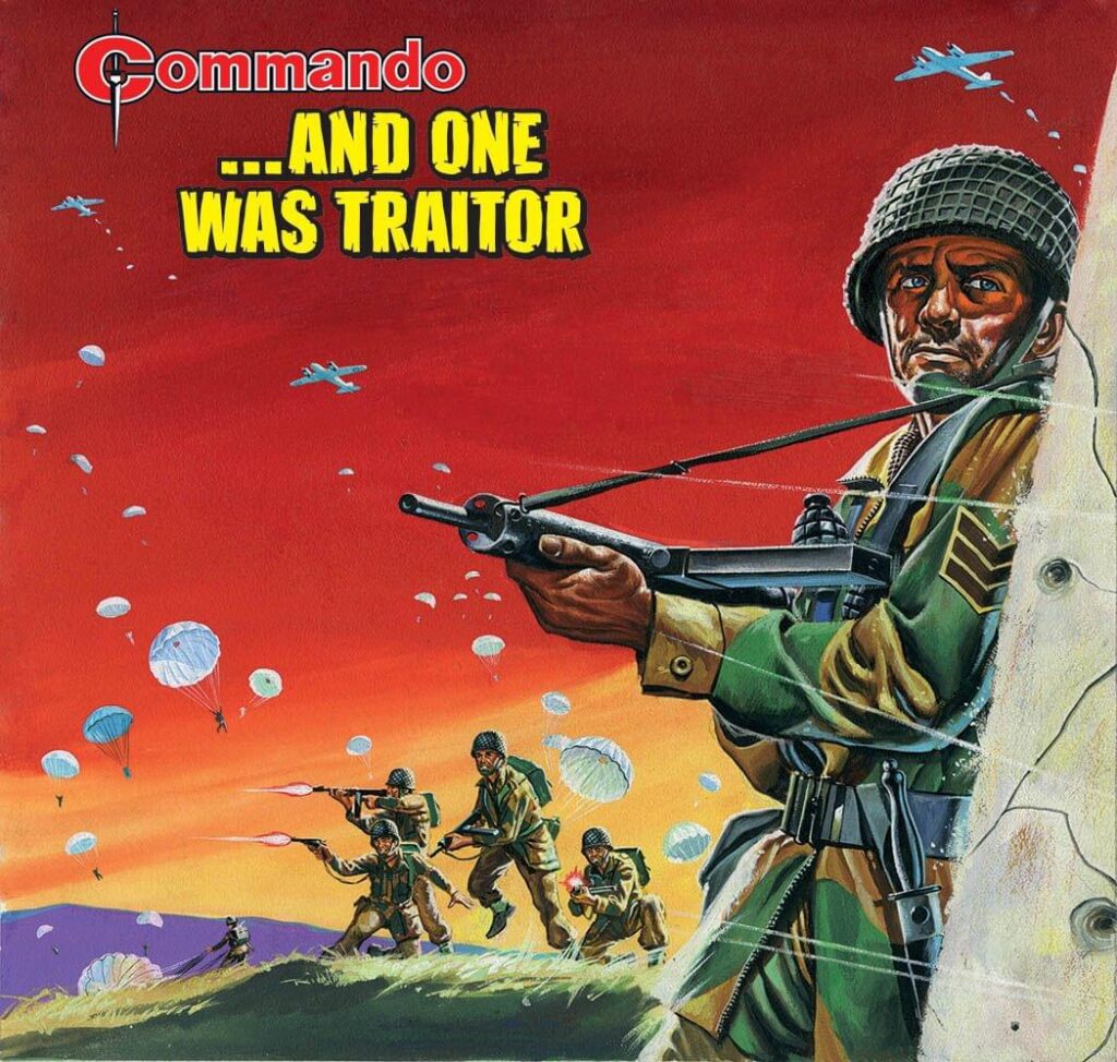 Commando 5660 – Gold Collection: …And One Was Traitor - cover by Ken Barr - Full