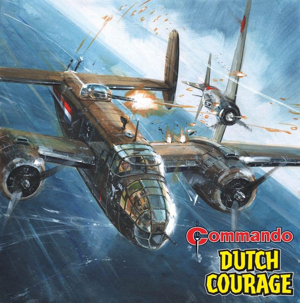 Commando 5671: Home of Heroes - Dutch Courage - cover by Keith Burns - Full