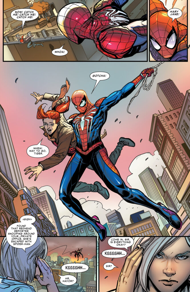 Spider-Man - City at War #5 - Sample Art