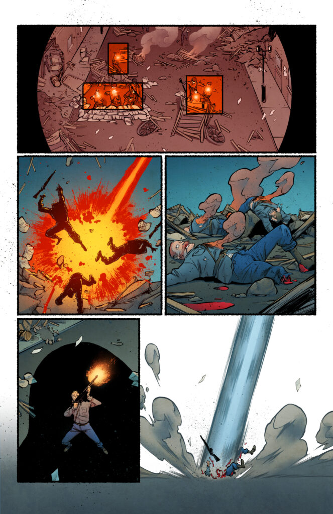Thunderchild #2  - Sample Page (Mad Robot Comics, 2023)