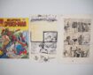Super Spider-Man #289 - copy of the comic and "Thor" introductory page, and Mighty World of Marvel excised Daredevil page