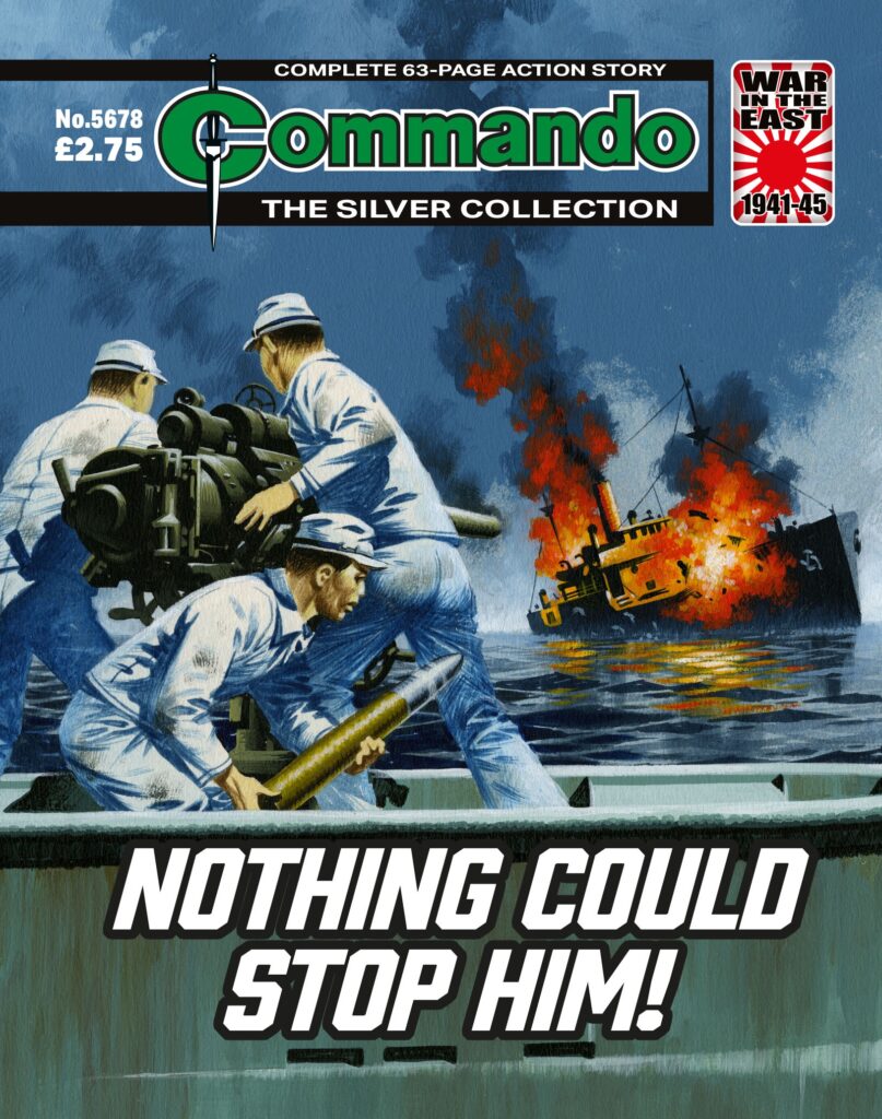 Commando 5678: Action and Adventure: Nothing Could Stop Him - cover by Ian Kennedy