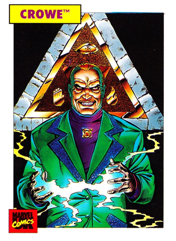 Overkill Trading Card - Crowe, art by Gary Frank