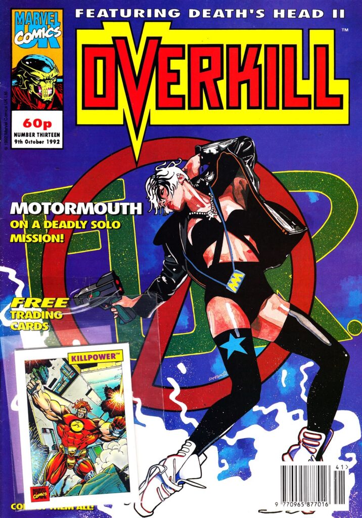 Overkill #13, Motormouth cover by Steve Sampson