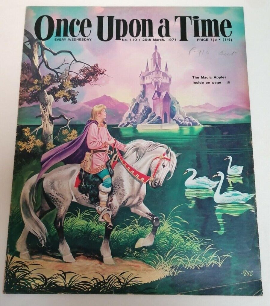 Once Upon a Time No. 110, cover by Ron Embleton, with thanks to Phil Rushton
