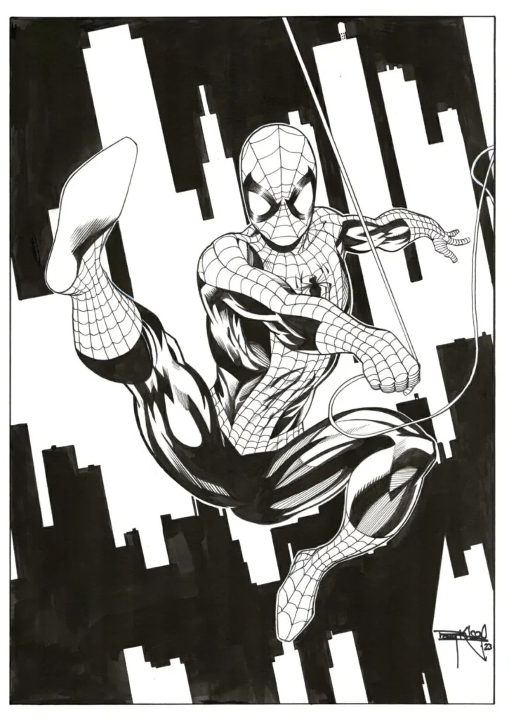NICE Auction 2023 - Amazing Spider-Man by Barry Kitson