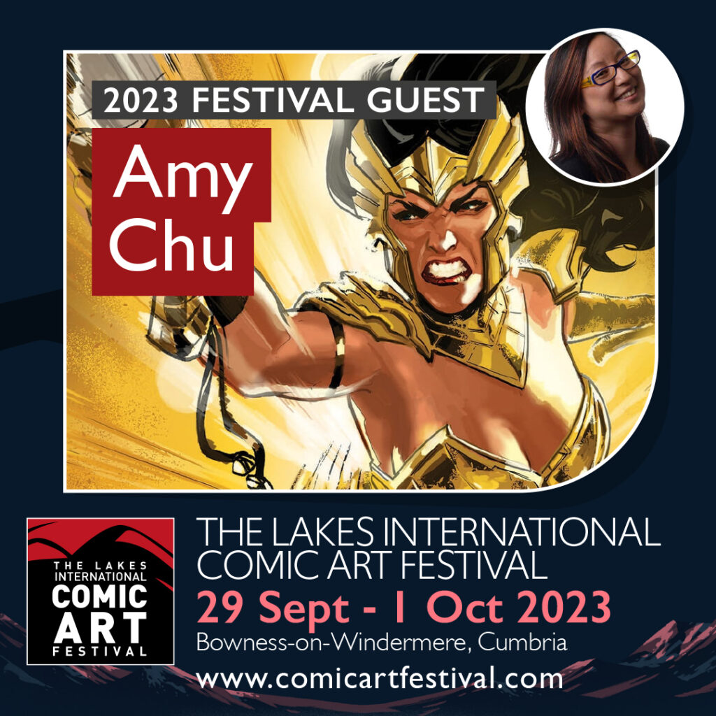 Lakes International Comic Art Festival  2023 - Amy Chu
