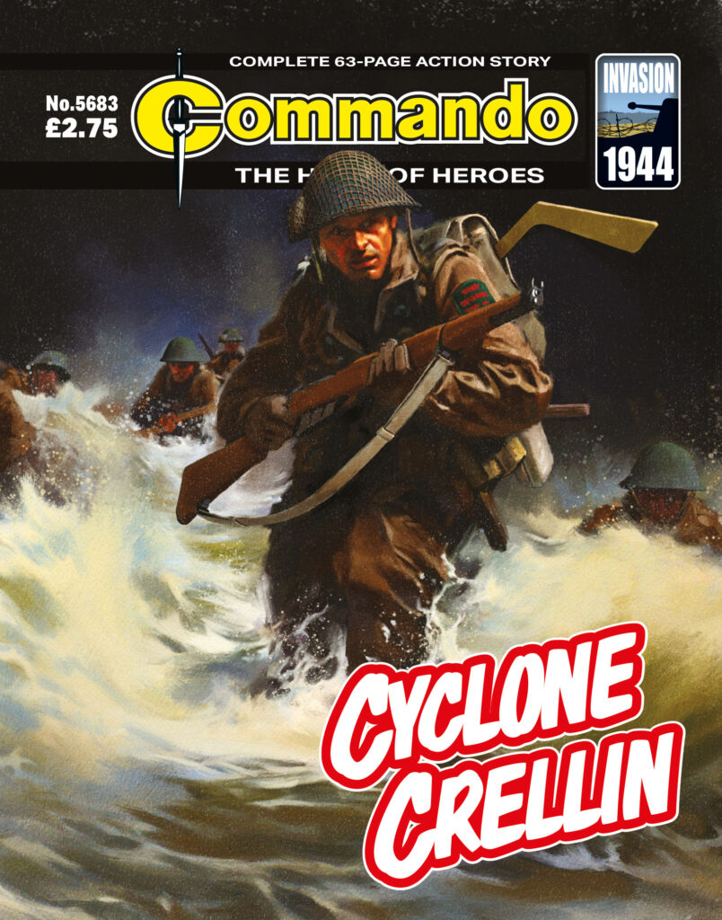 Commando 5683: Home of Heroes - Cyclone Crellin | Cover: Neil Roberts
