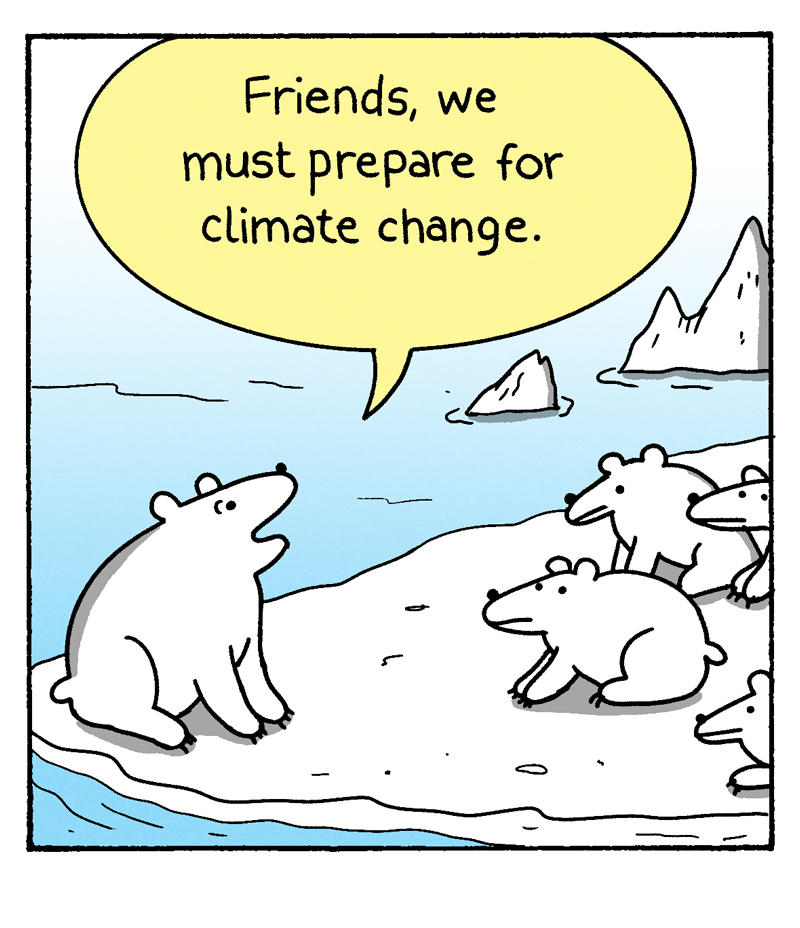 Constrain Climate Comics - Move by War and Peas