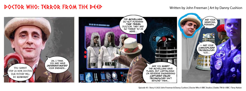 Doctor Who – Terror from the Deep: Episode 45 by John Freeman and Danny Cushion