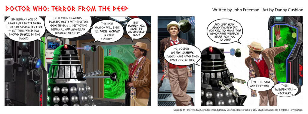 Doctor Who – Terror from the Deep: Episode 44 by John Freeman and Danny Cushion