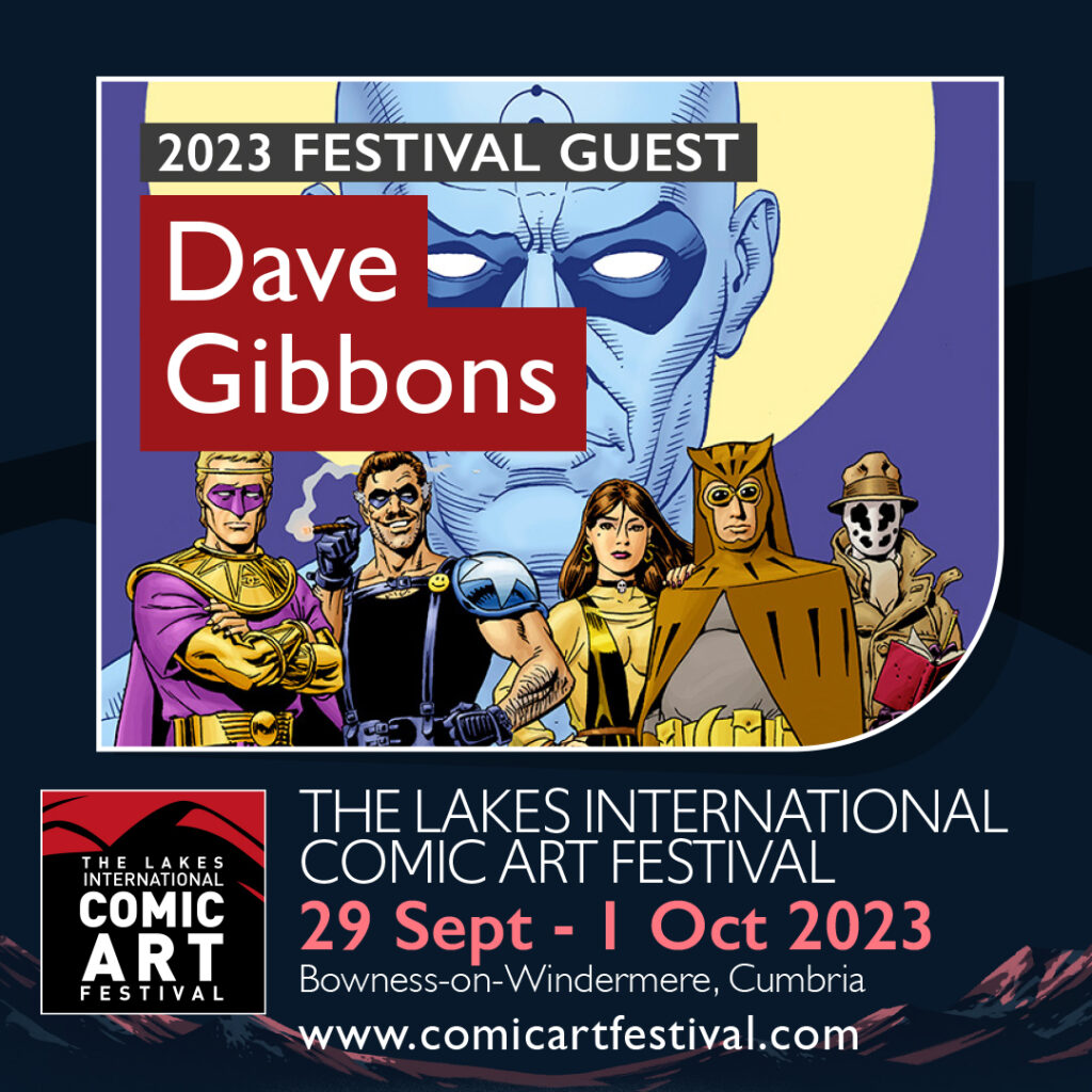 Lakes International Comic Art Festival  2023 - Dave Gibbons