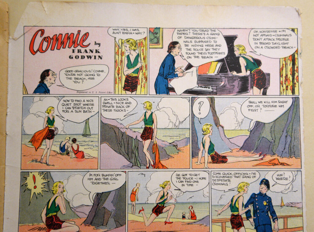 Printed in 1933, reportedly with a print run of just 35,000 copies, “Famous Funnies: A Carnival of Comics" was filled with reprints of newspaper comic strips. It was the first precursor to "Famous Funnies," which is considered to be the first regularly published American comic book
