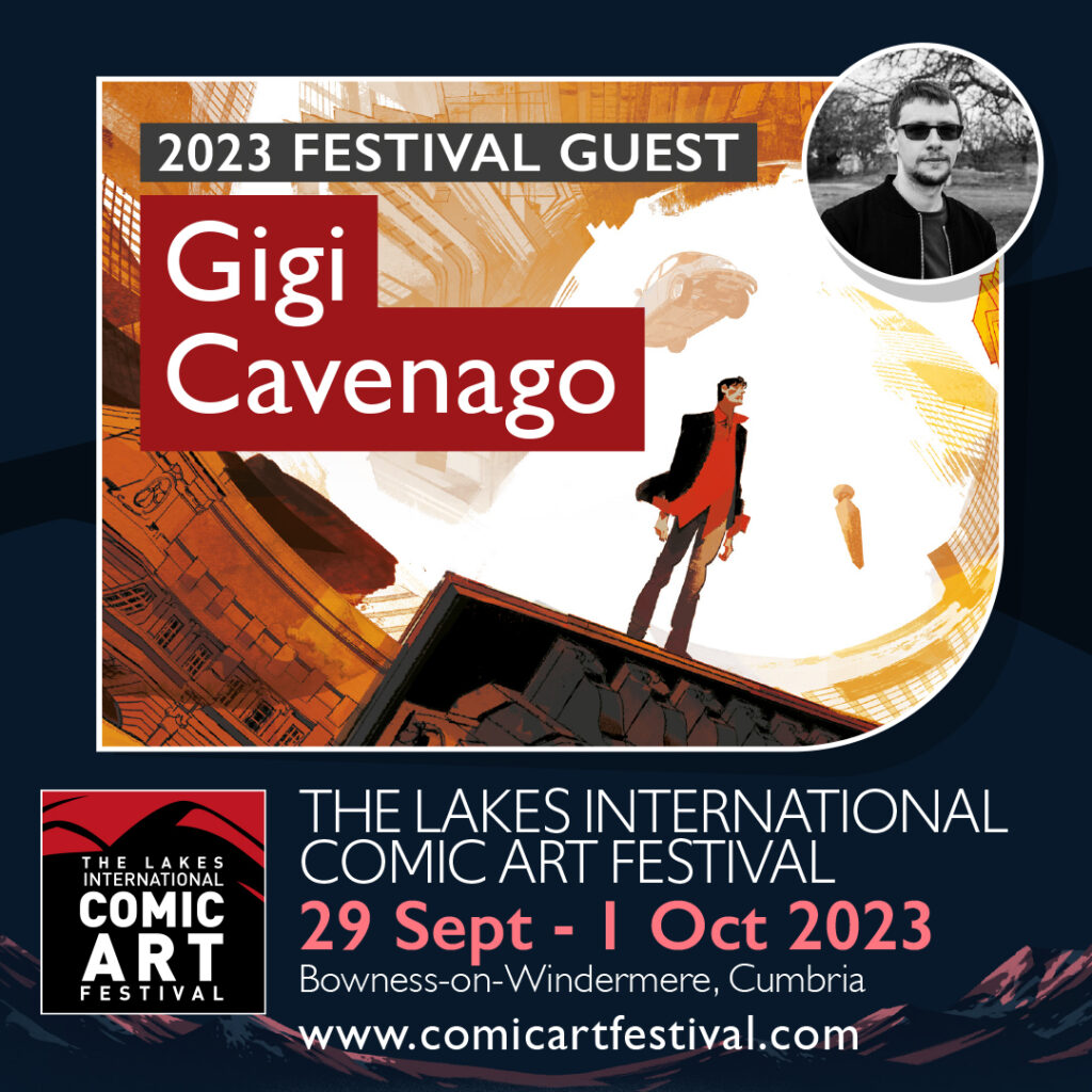 Lakes International Comic Art Festival  2023 - Gigi Cavenago