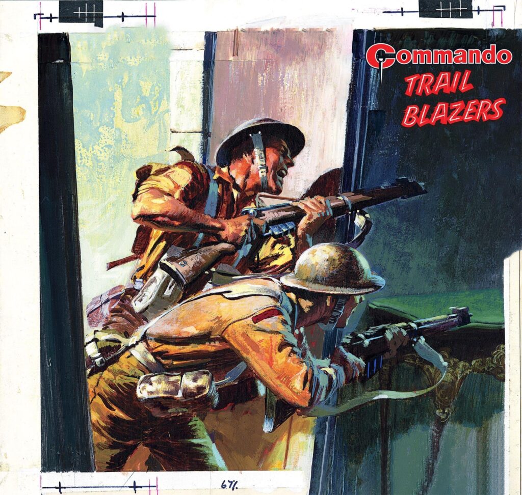 Commando 5676: Gold Collection: Trail Blazers! - cover by Penalva Full
