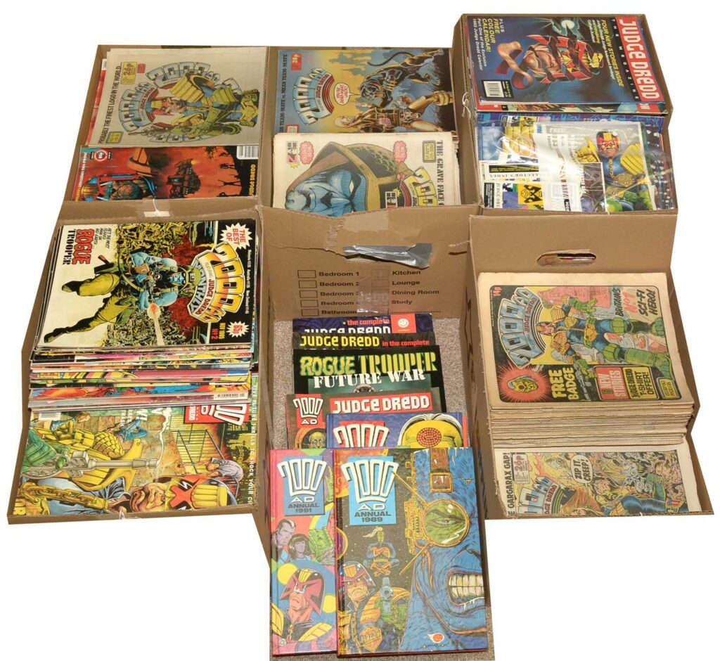 Anderson & Garland Comics Auction - September 2023 - 2000AD