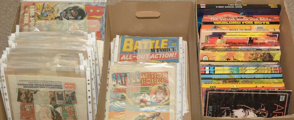 Anderson & Garland Comics Auction - September 2023 - Battle and more