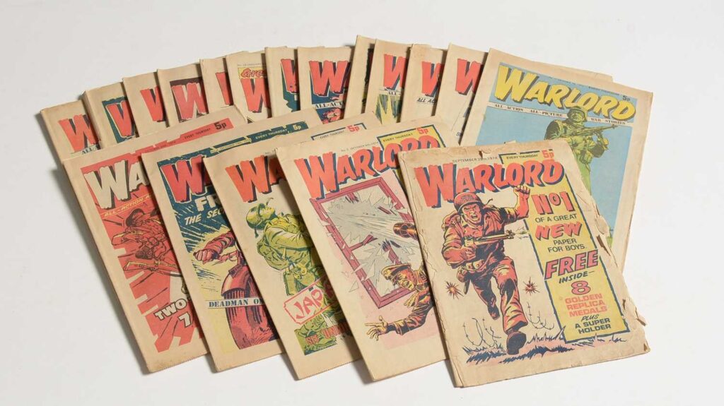 Anderson & Garland Comics Auction - September 2023 - Warlord