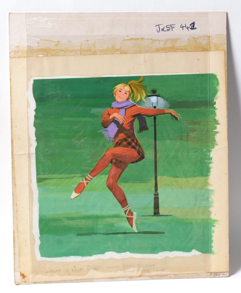 School Friend 441 cover art - Runaway in Ballet Shoes | Peter Hansen Collection