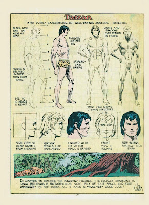 Tarzan character design by Joe Kubert