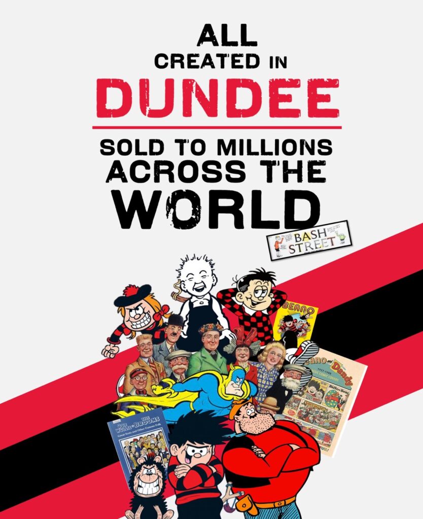National Book Day promotion for the BEANO from Dundee Culture