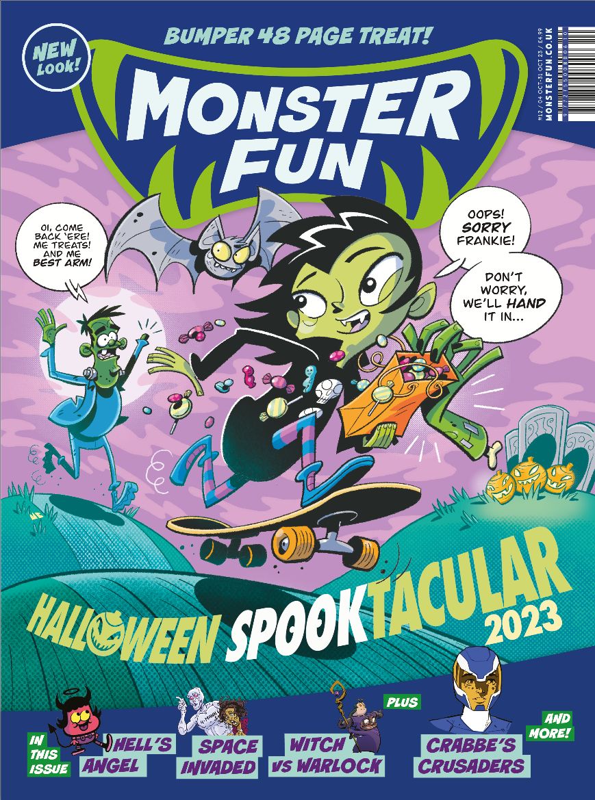 Monster Fun “Revamped”, with new look and strips, in time for Halloween ...