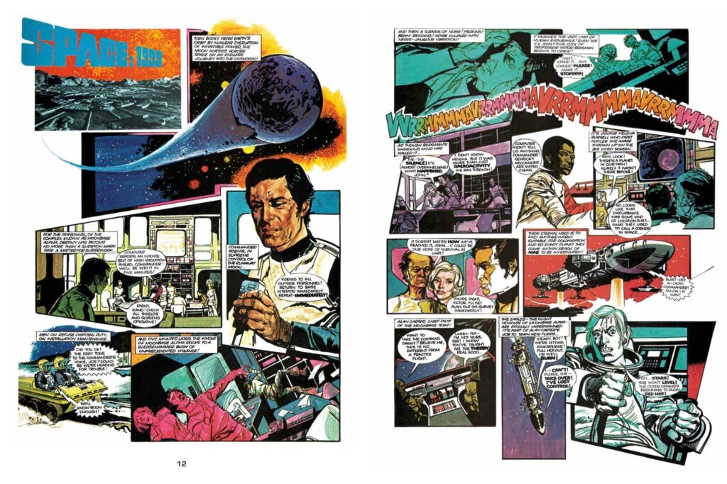 Space: 1999 Comic Anthology (Anderson Entertainment, 2023) - Sample Art