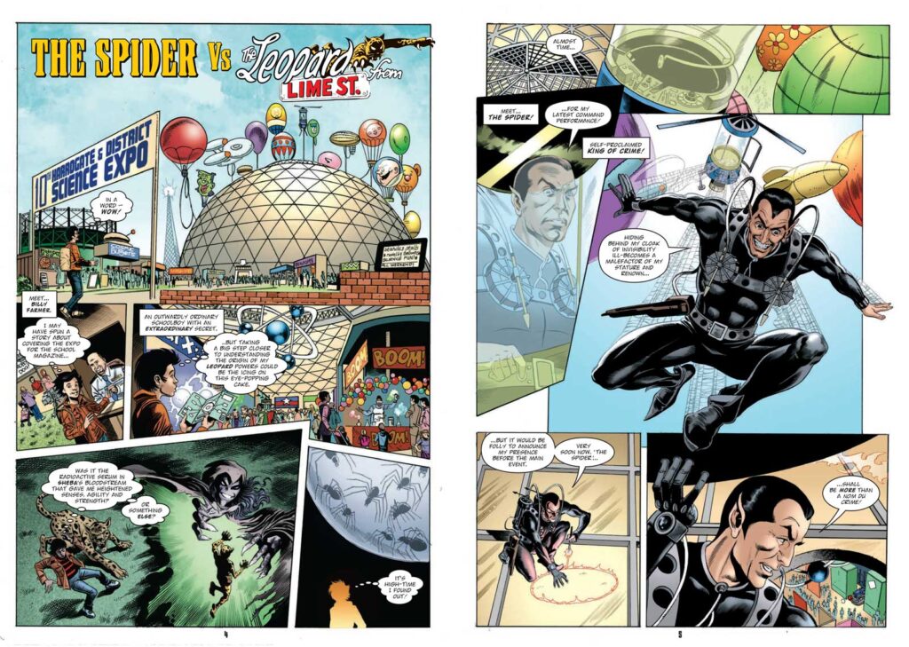 Treasury of British Comics Annual 2024 - The Leopard of Lime Street vs The Spider