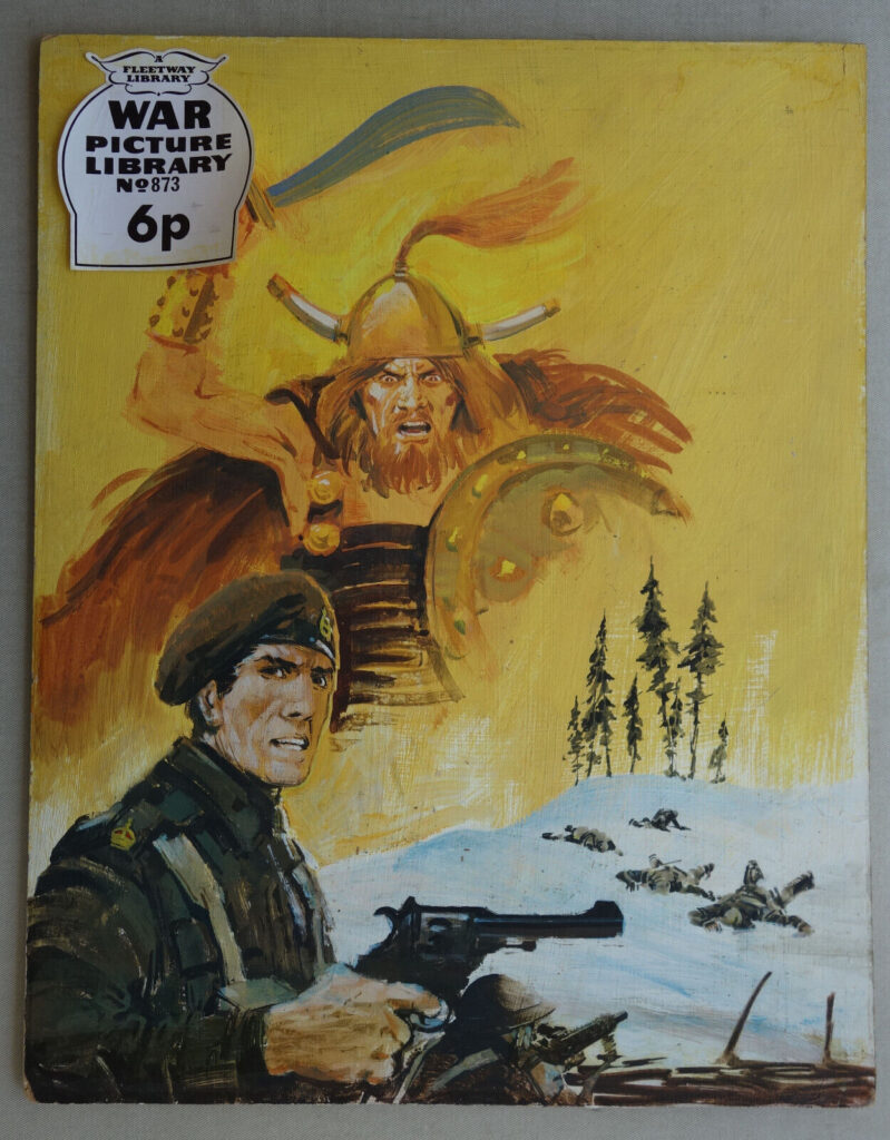 War Picture Library No. 873 (1973) - cover art by Graham Coton
