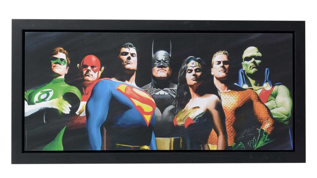 After Alex Ross - Original Seven | signed limited-edition giclee print