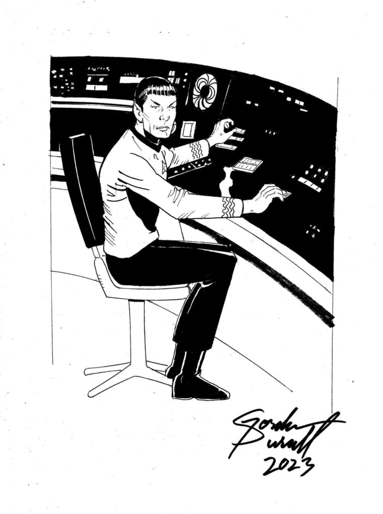 Mr Spock by Gordon Purcell