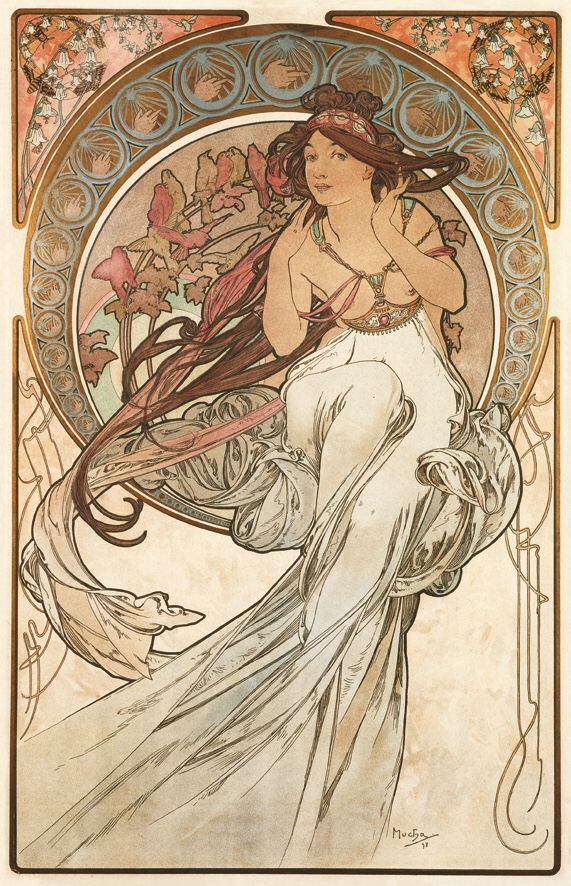 Influential artist and philosopher Alphonse Mucha in focus at various ...