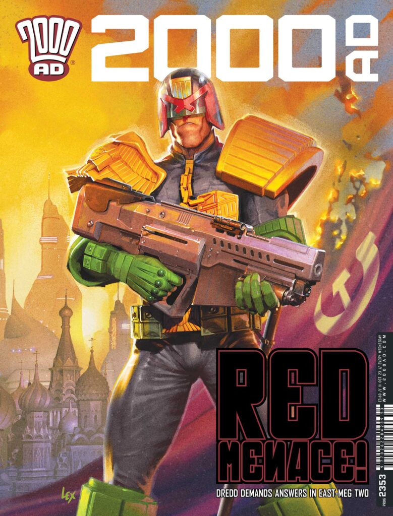 2000AD Prog 2353 - Cover by Alex Ronald