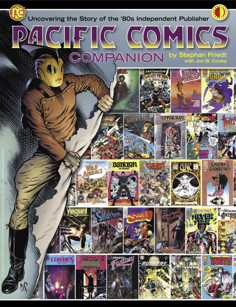 The Pacific Comics Companion - Cover by Dave Stevens (TwoMorrows, 2023)