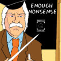 Enough Nonsense by David Robertson (et al) - Cover, 2023, Fred Egg Comics SNIP